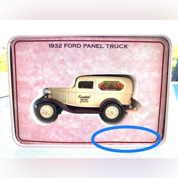 Campbell's Collection 1932 Panel Van in Tin - Picture 7 of 7